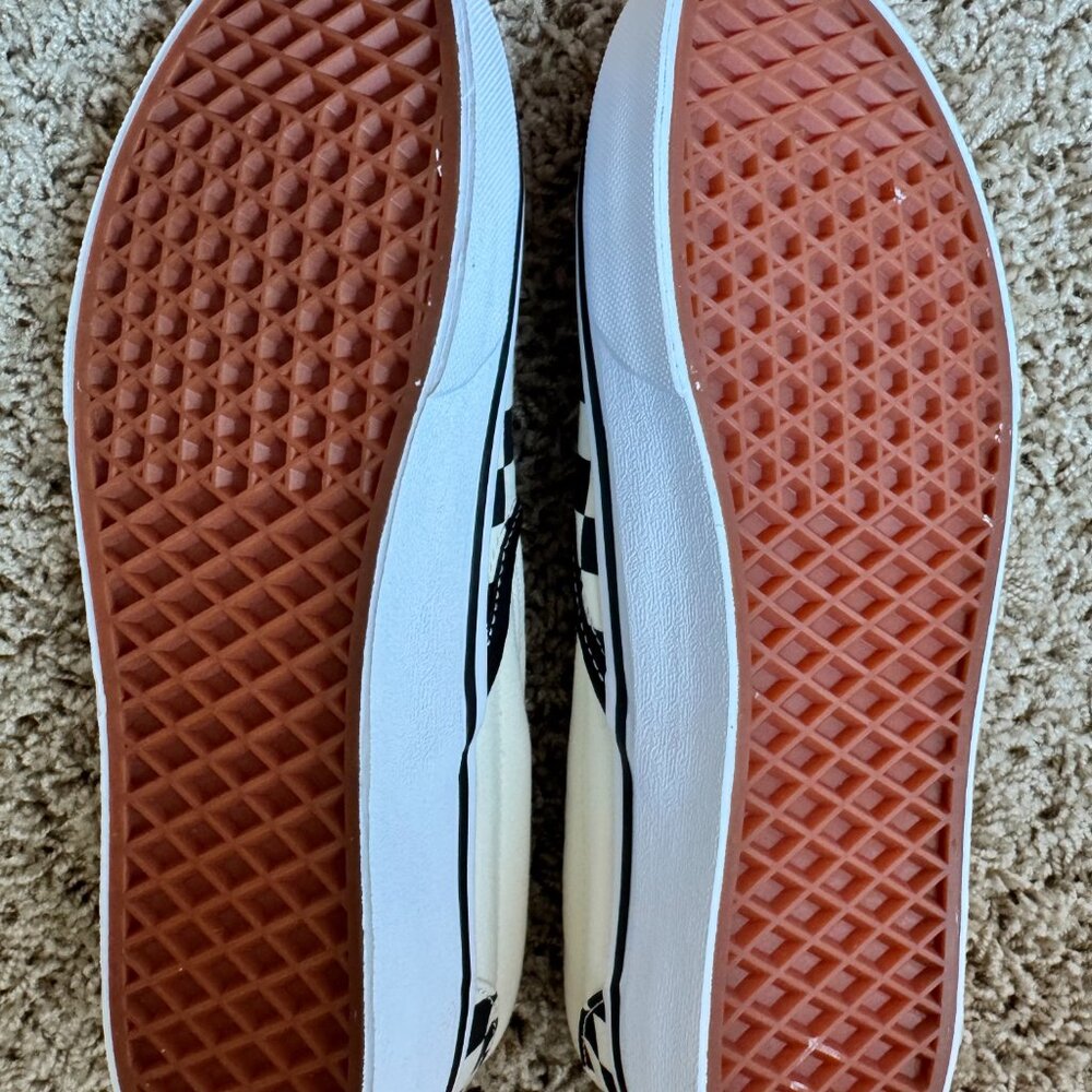 Vans Classic Slip-On Checkerboard Wide Shoe. Womens 10.5, Mens 9 NWT. - Picture 6 of 6